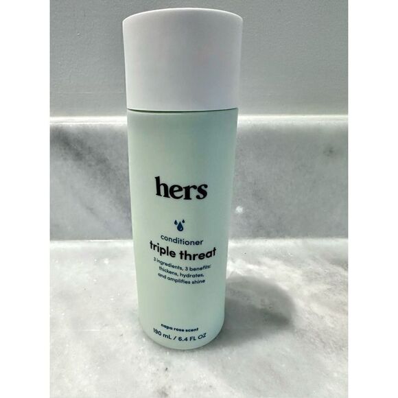 NWOT Hers Triple Treat Thickness Hydrates Amplifies Shine Conditioner 6.4fl oz - Picture 1 of 2